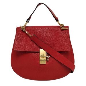 CHLOE DREW MEDIUM RED BAG AUTHENTIC